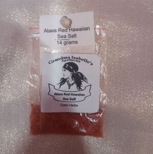 Alaena Red Hawaiian Sea Salt, 14 grams